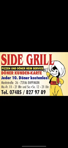 Side grill empfingen