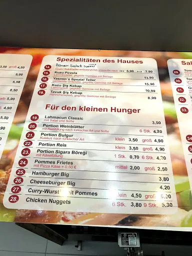 Yasmin's 2 Pizza & Döner