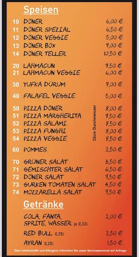 Ayaan Döner und Pizza